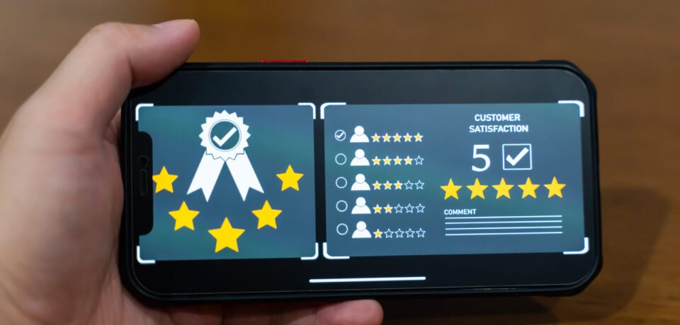 customer-review-good-rating-concept-smile-face-an-2025-02-10-05-32-08-utc Top 8 reasons why flutter is the best choice for mobile app development