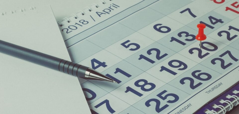 sheet of a calendar and a pen close-up Select How can the brand manager maintain organization using the social media calendar? How can the brand manager maintain organization using the social media calendar?