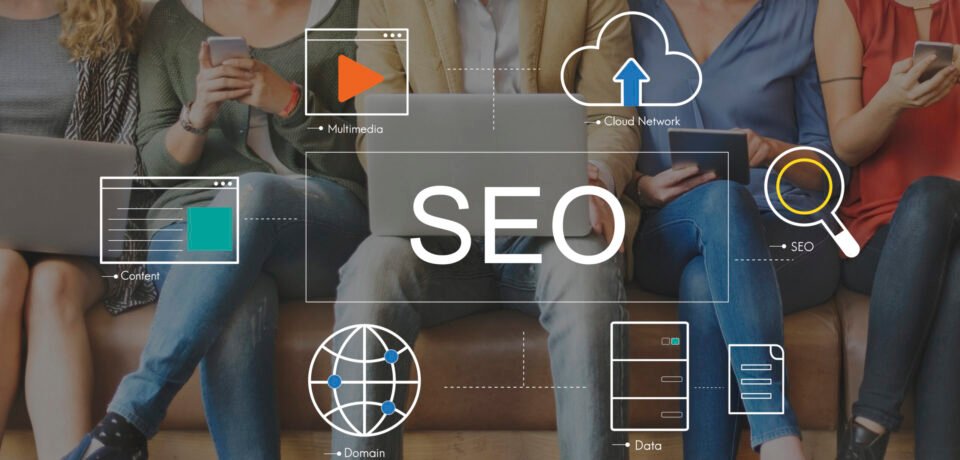 Big Data Domain Web Page SEO Concept